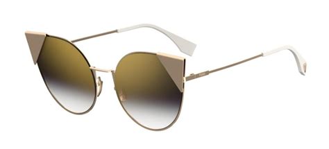 fendi ff 0190 s rose|Fendi Women's Arrow Accent Sunglasses, Rose Gold .